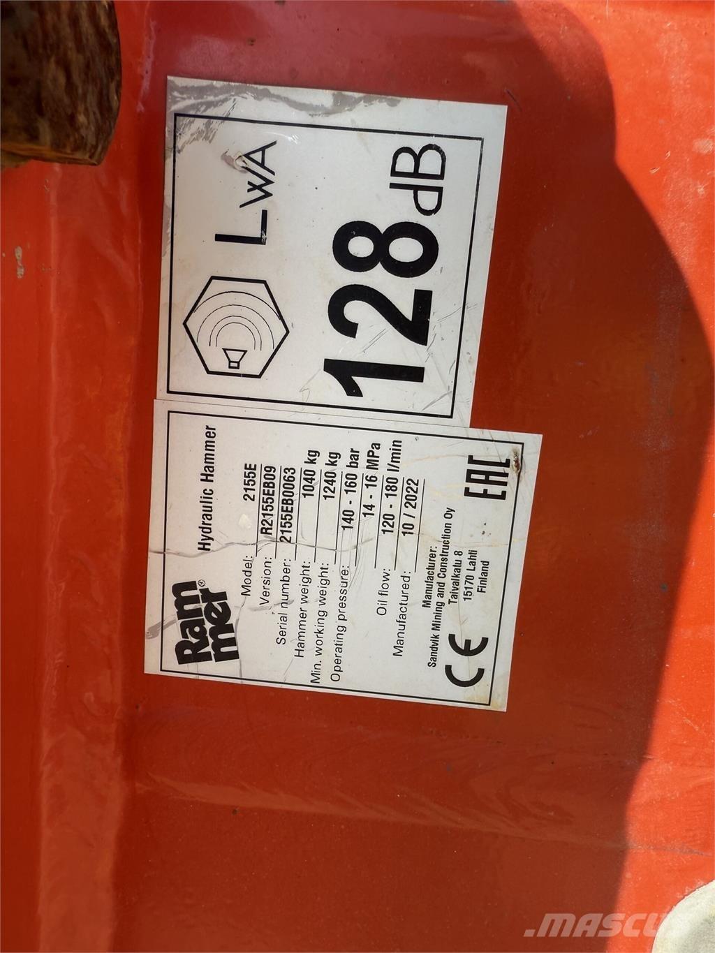 Rammer 2155E 其他