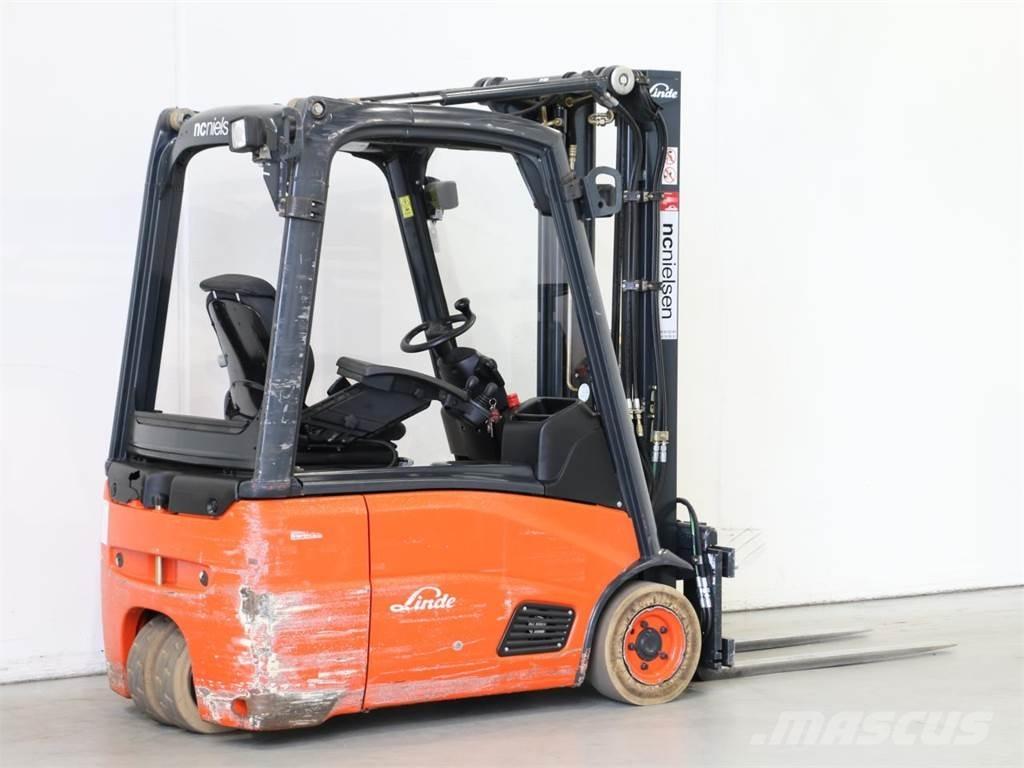 Linde E16/386-01 電動堆高機