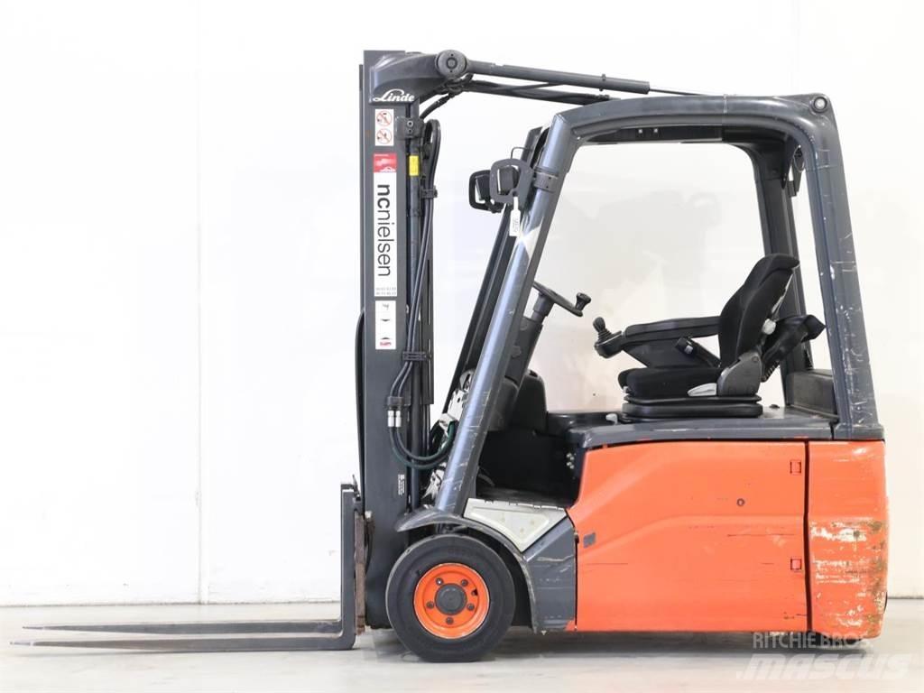 Linde E16/386-01 電動堆高機