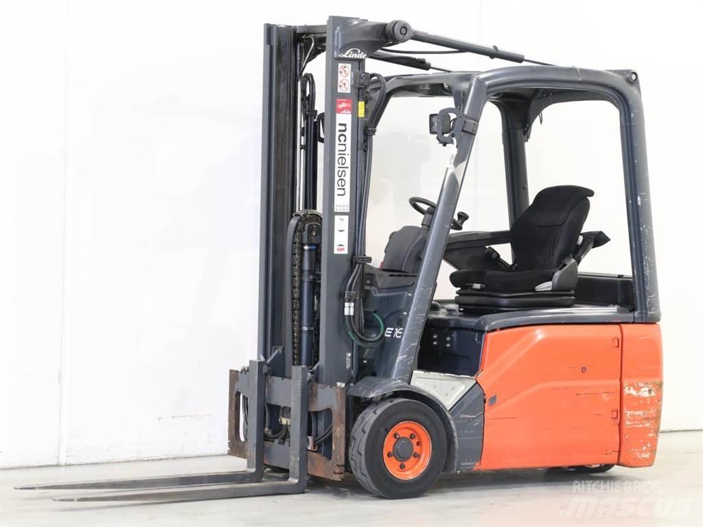 Linde E16/386-01 電動堆高機