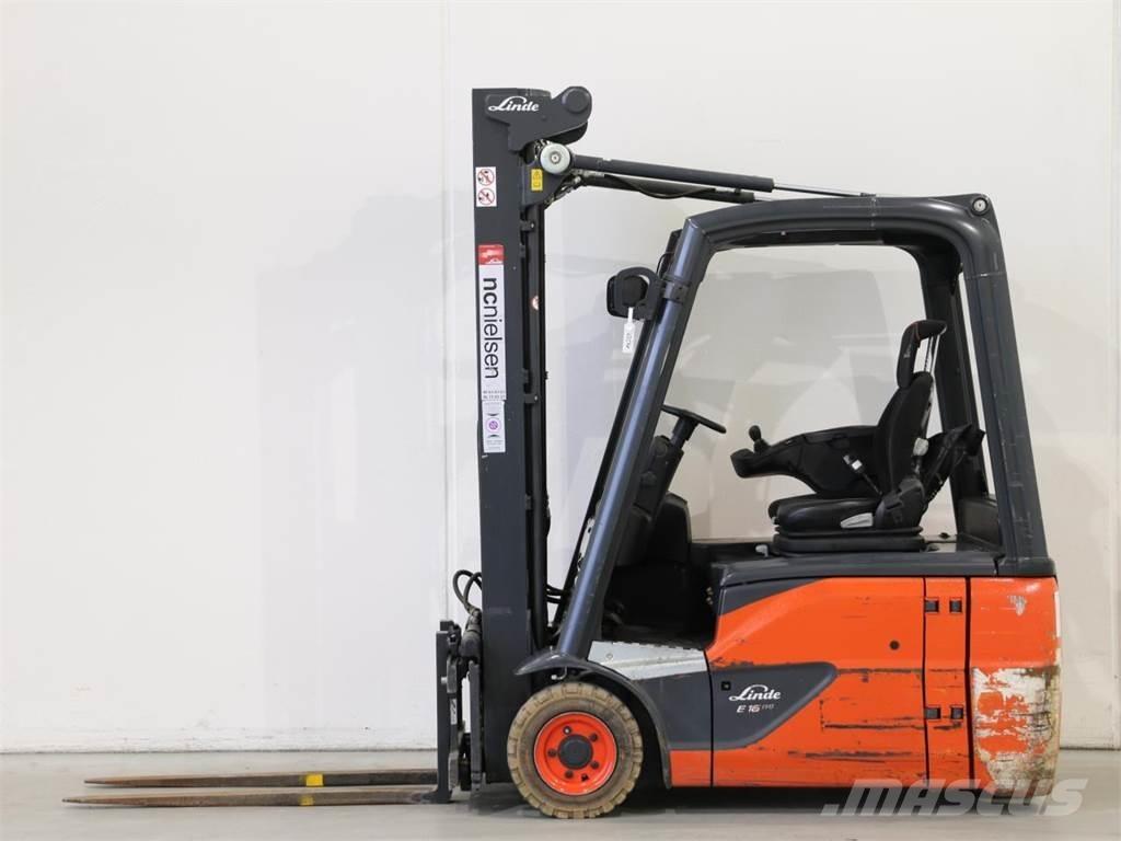 Linde E16/386-02 電動堆高機