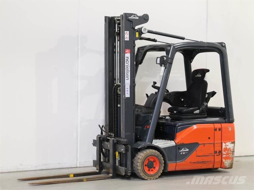 Linde E16/386-02 電動堆高機