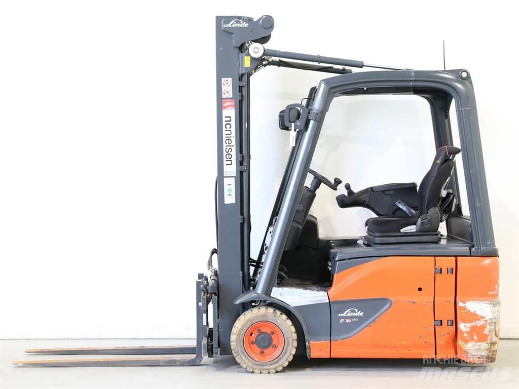 Linde E16/386-02 EVO 電動堆高機