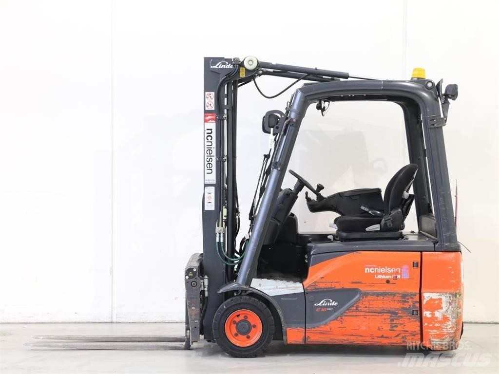 Linde E16/386-02 EVO 電動堆高機