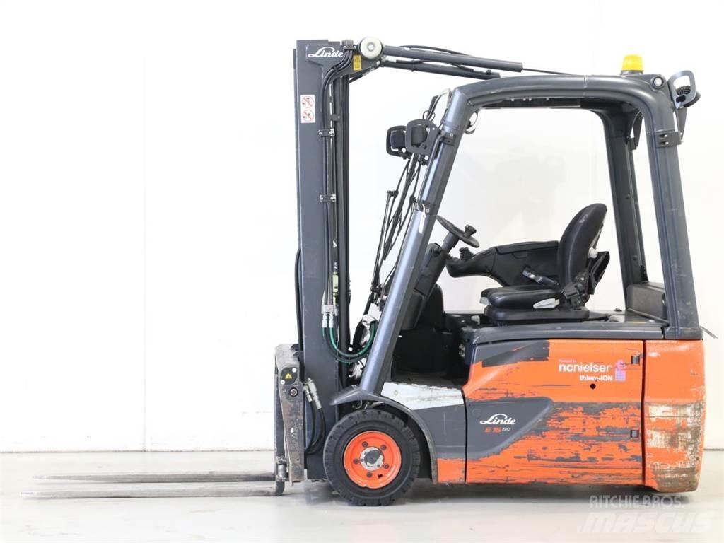 Linde E16/386-02 EVO 電動堆高機