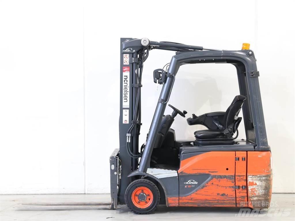 Linde E16/386-02 EVO 電動堆高機