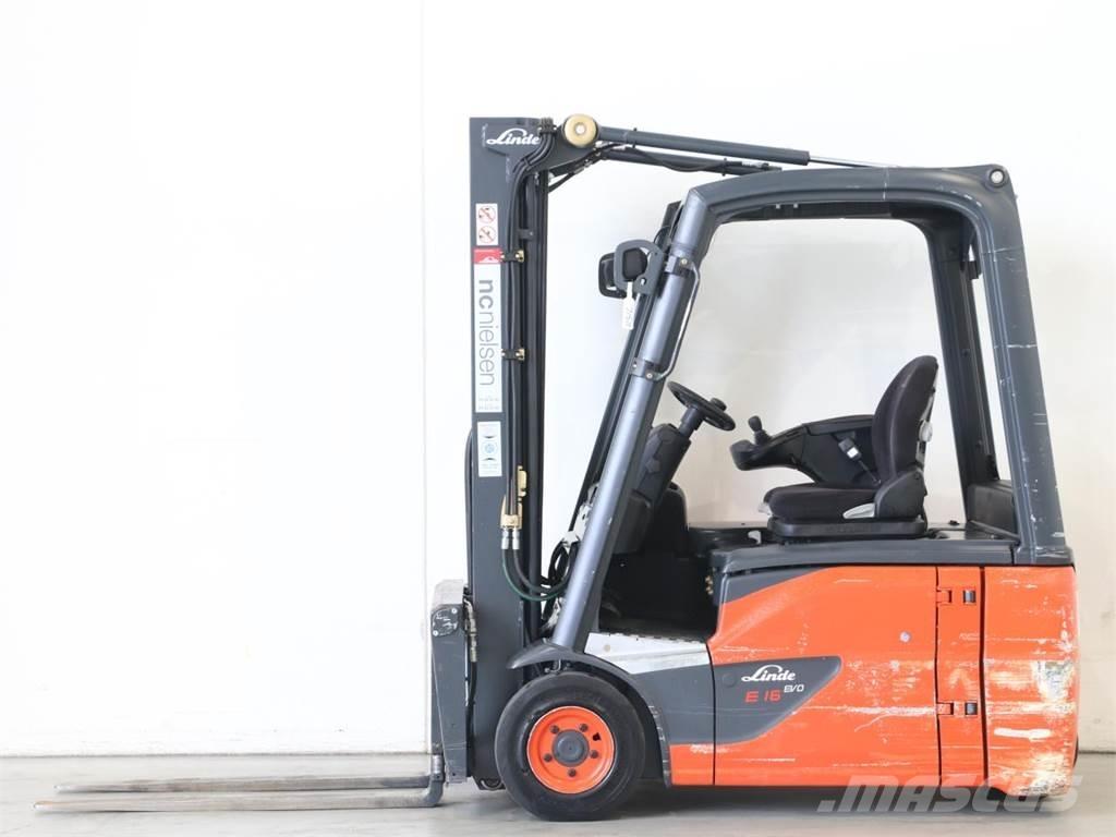 Linde E16/386-02 EVO 電動堆高機