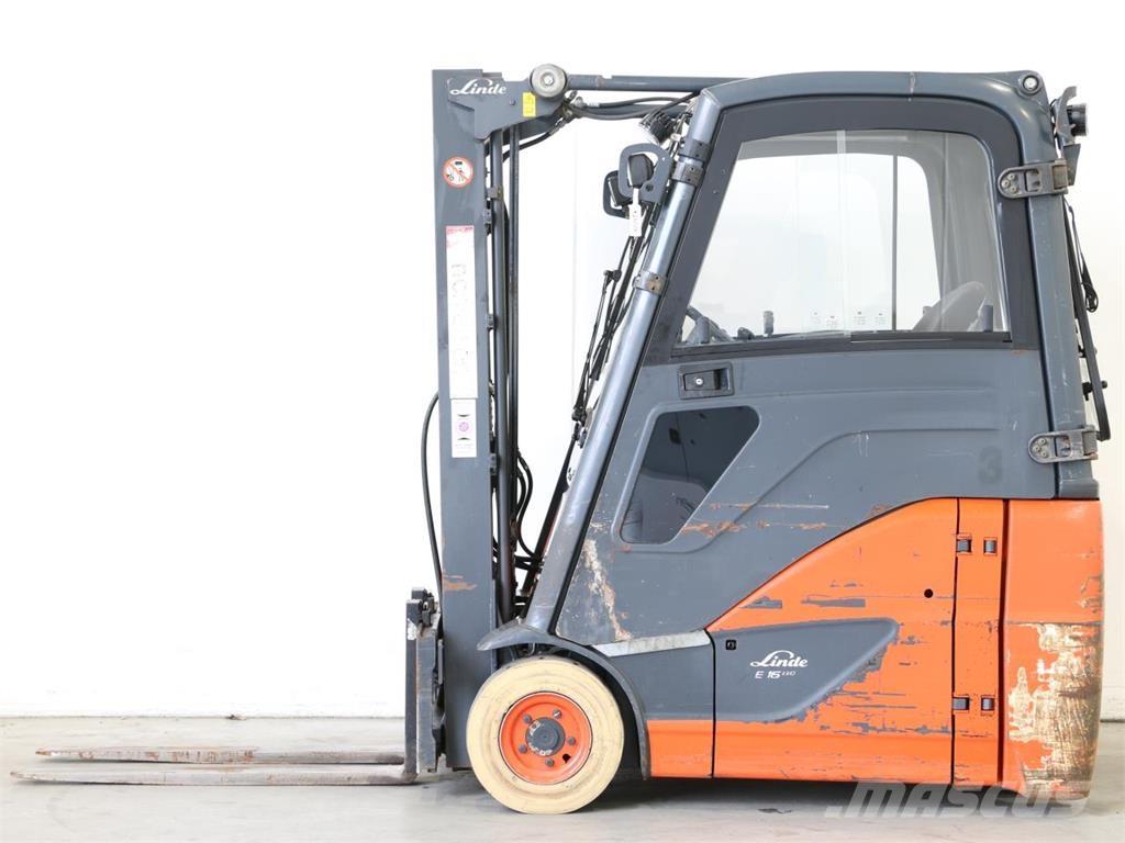 Linde E16H/386-02 電動堆高機