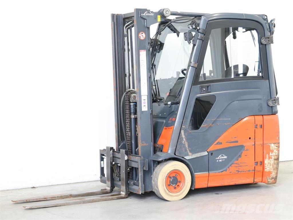 Linde E16H/386-02 電動堆高機