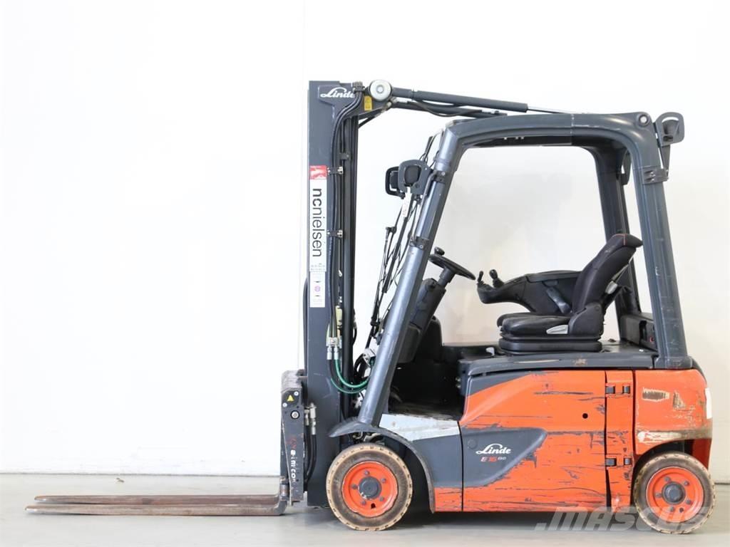 Linde E16P/386-02 電動堆高機
