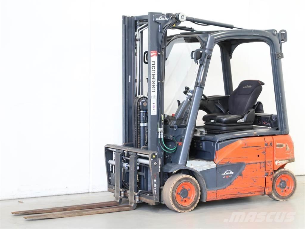 Linde E16P/386-02 電動堆高機