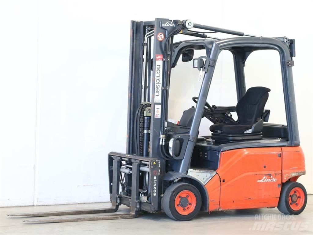 Linde E16P/386-02 電動堆高機
