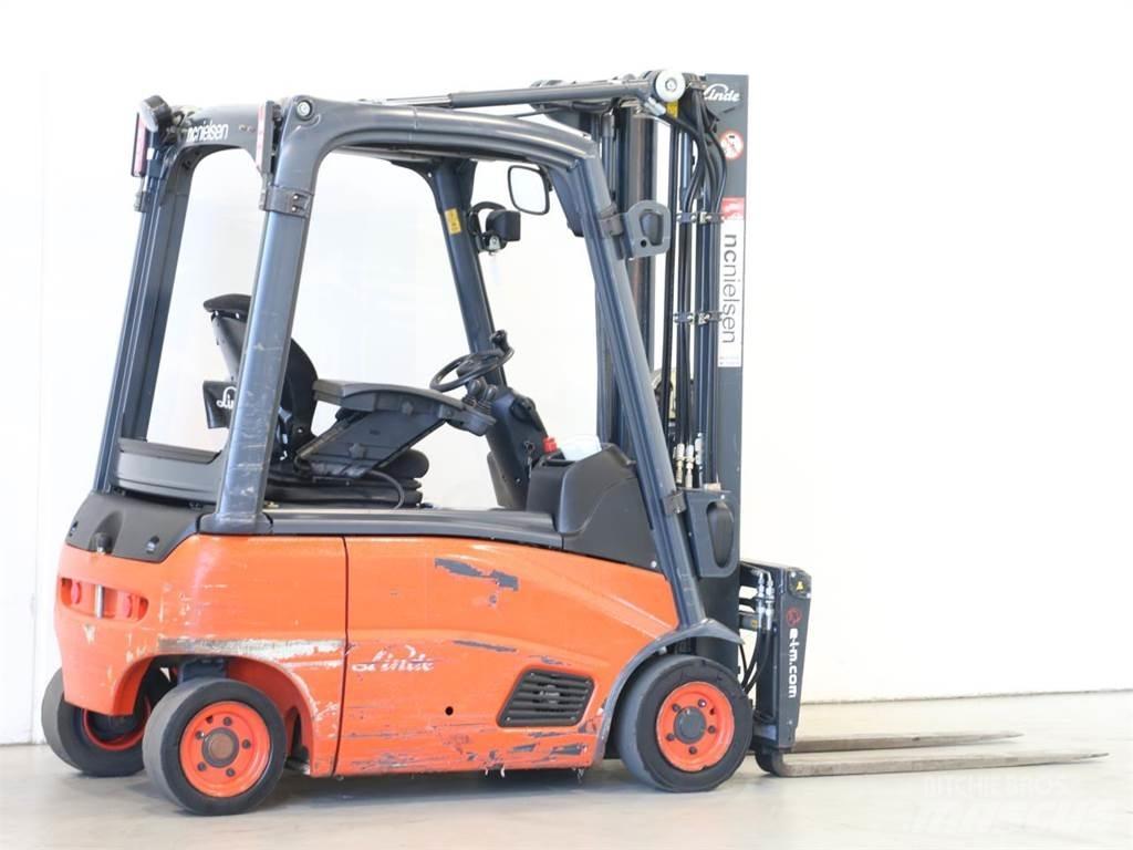 Linde E16P/386-02 電動堆高機