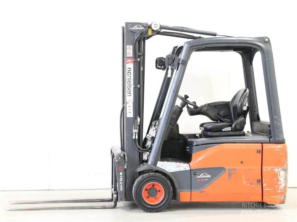 Linde E18/386-02 EVO 電動堆高機