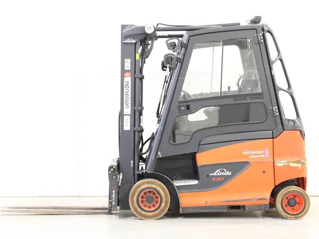 Linde E20/600H/387 電動堆高機