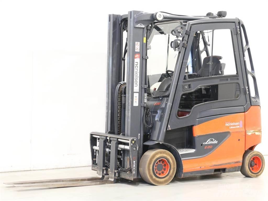 Linde E20/600H/387 電動堆高機