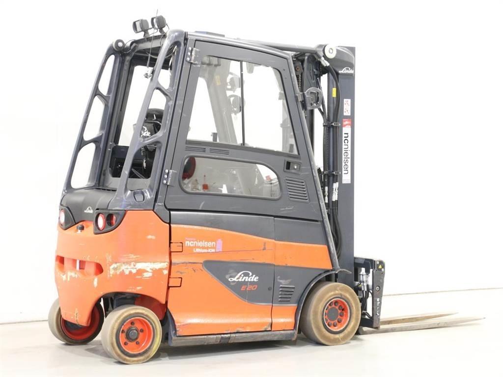 Linde E20/600H/387 電動堆高機