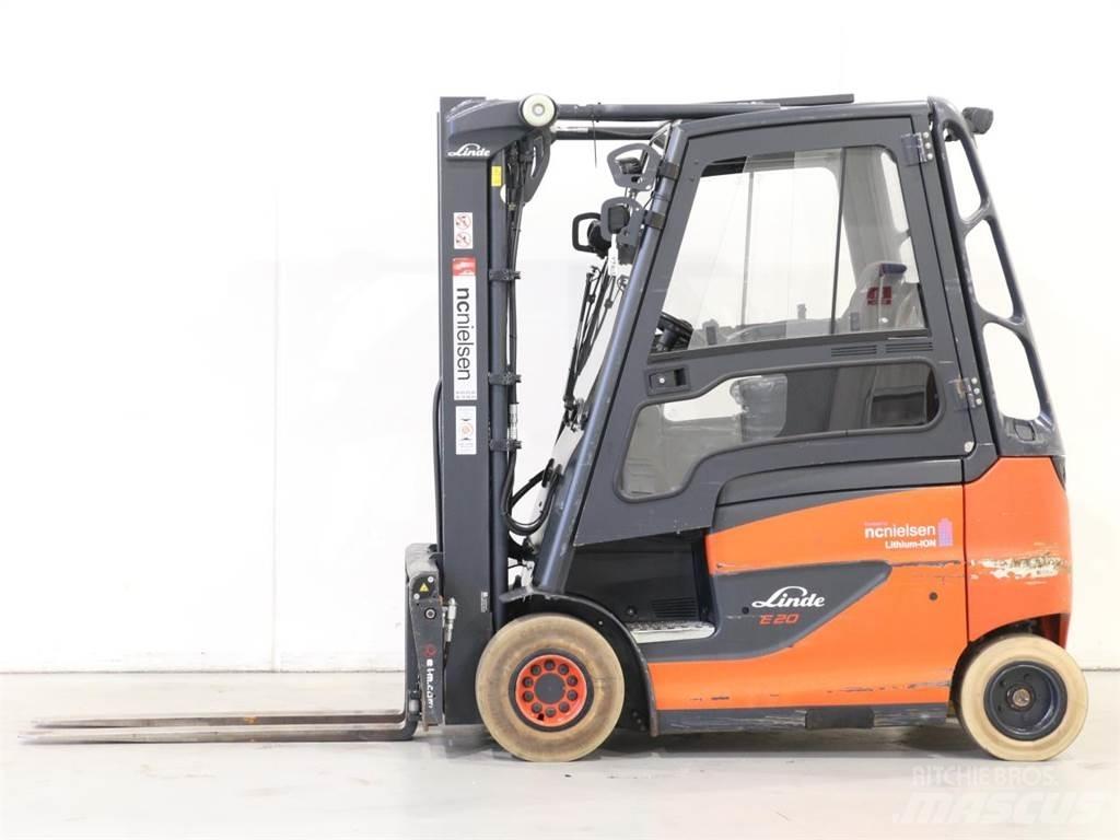 Linde E20/600H/387 電動堆高機