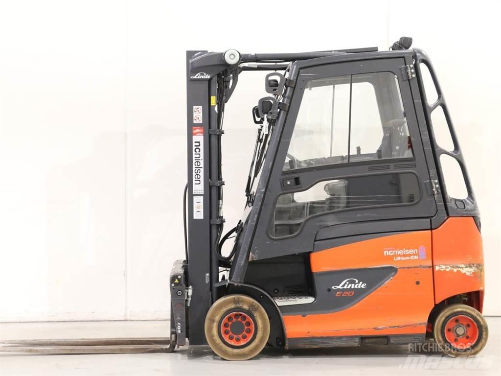 Linde E20/600H/387 電動堆高機