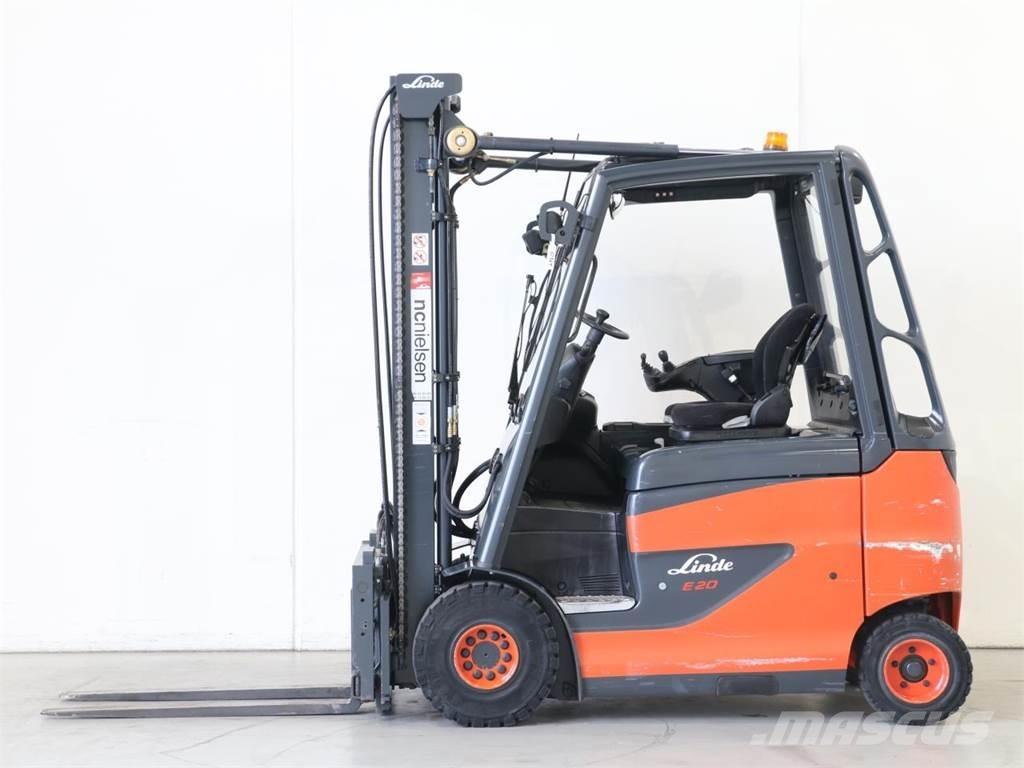 Linde E20/600H/387 電動堆高機