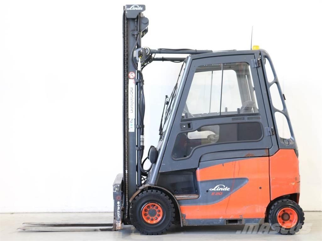 Linde E20/600H/387 電動堆高機