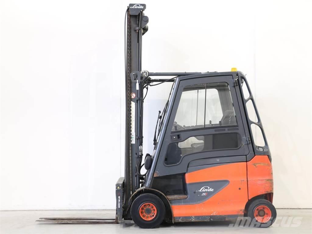 Linde E20/600H/387 電動堆高機