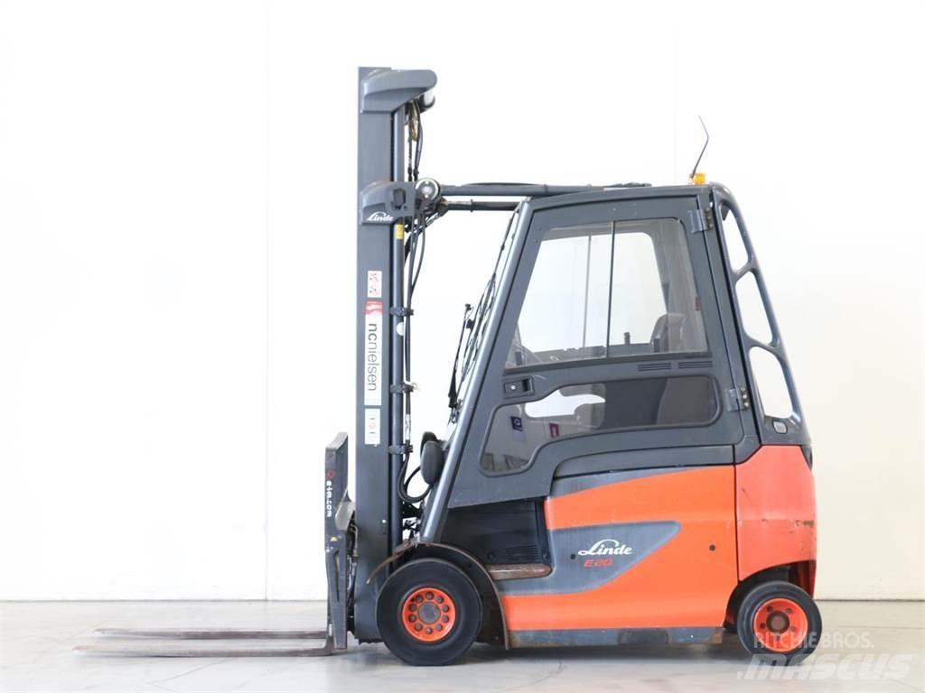 Linde E20/600H/387 電動堆高機