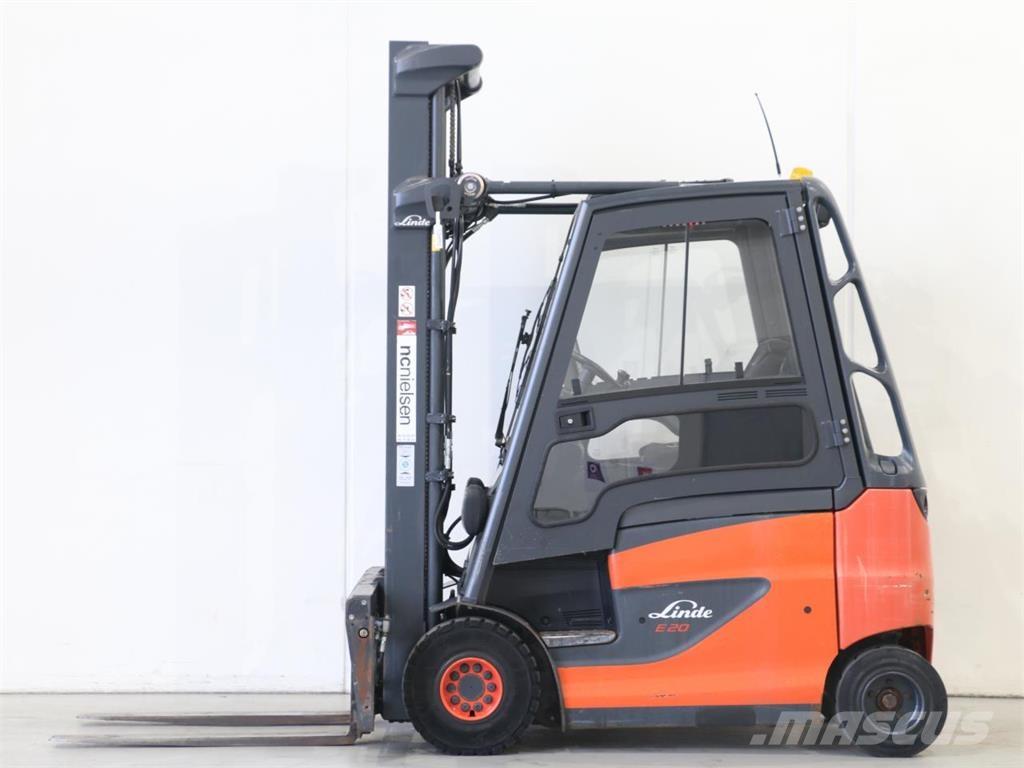Linde E20/600H/387 電動堆高機