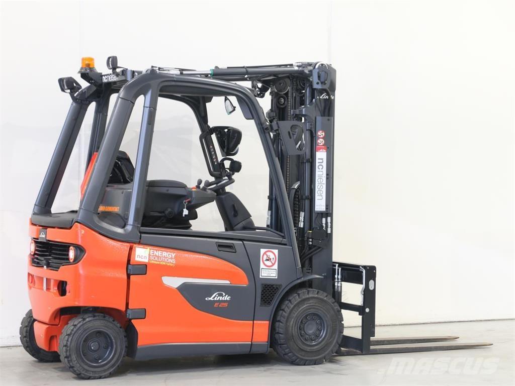 Linde E25/1252-01 電動堆高機