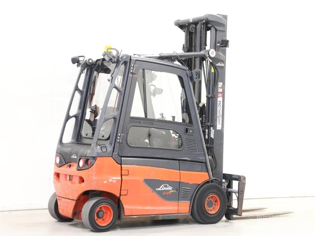 Linde E25/387-01 電動堆高機