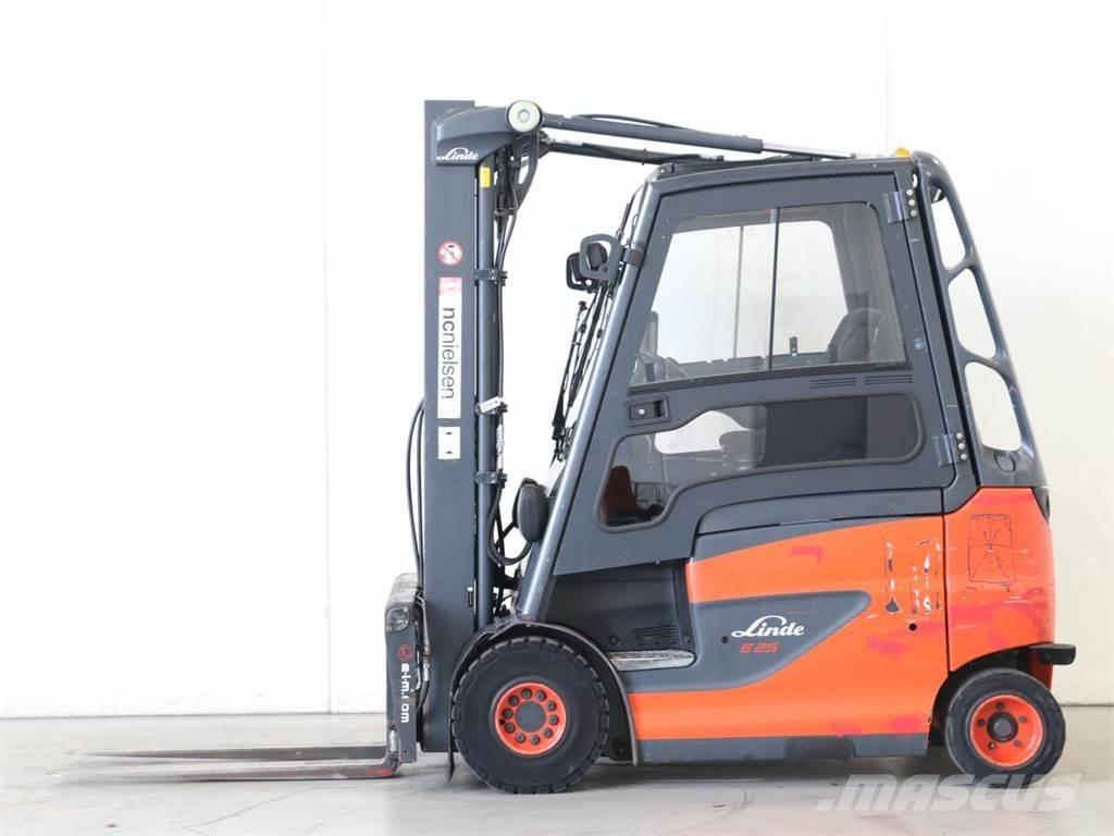 Linde E25/600H/387 電動堆高機