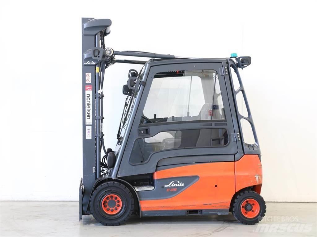 Linde E25L/387 電動堆高機