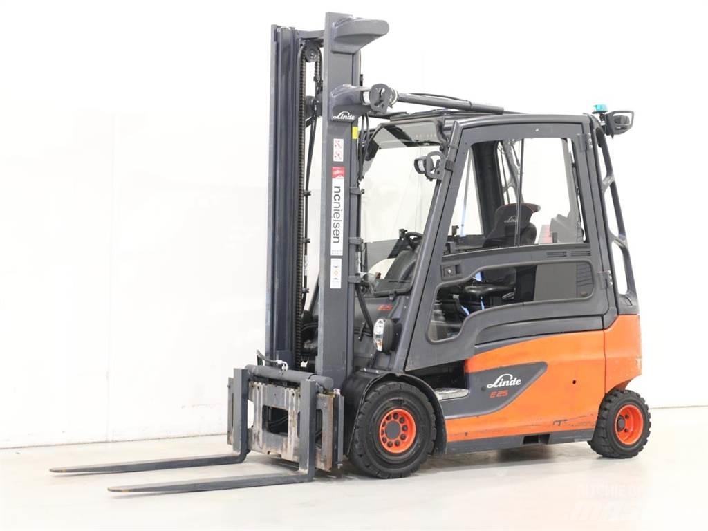 Linde E25L/387 電動堆高機