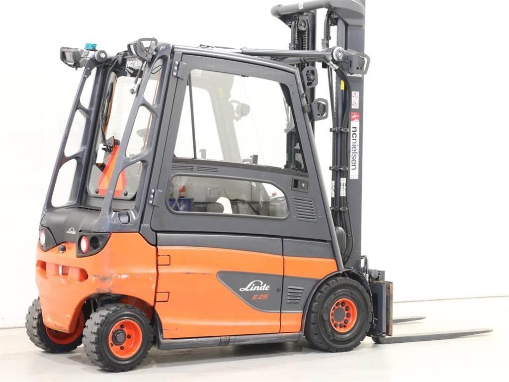Linde E25L/387 電動堆高機
