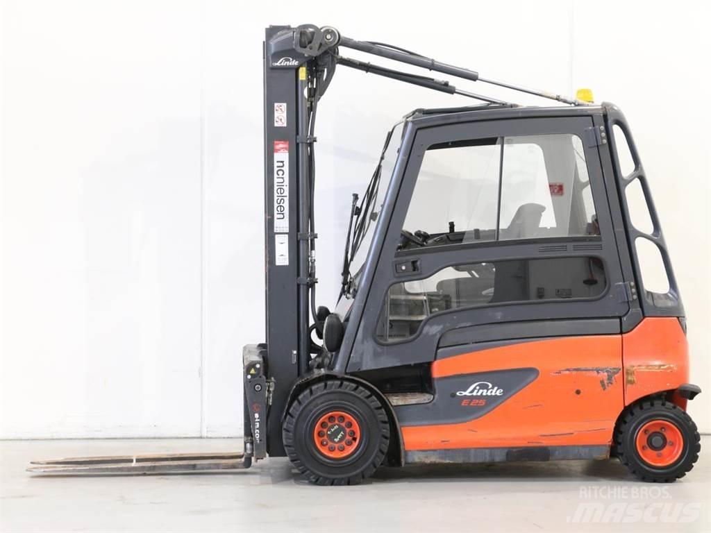 Linde E25L/387 電動堆高機