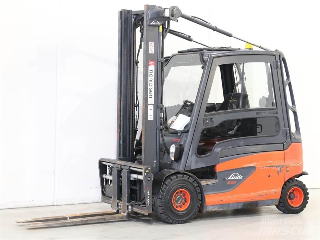 Linde E25L/387 電動堆高機