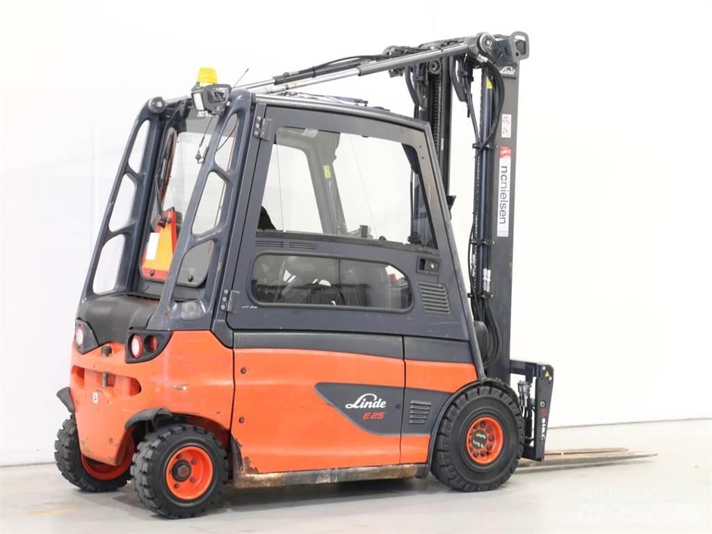 Linde E25L/387 電動堆高機