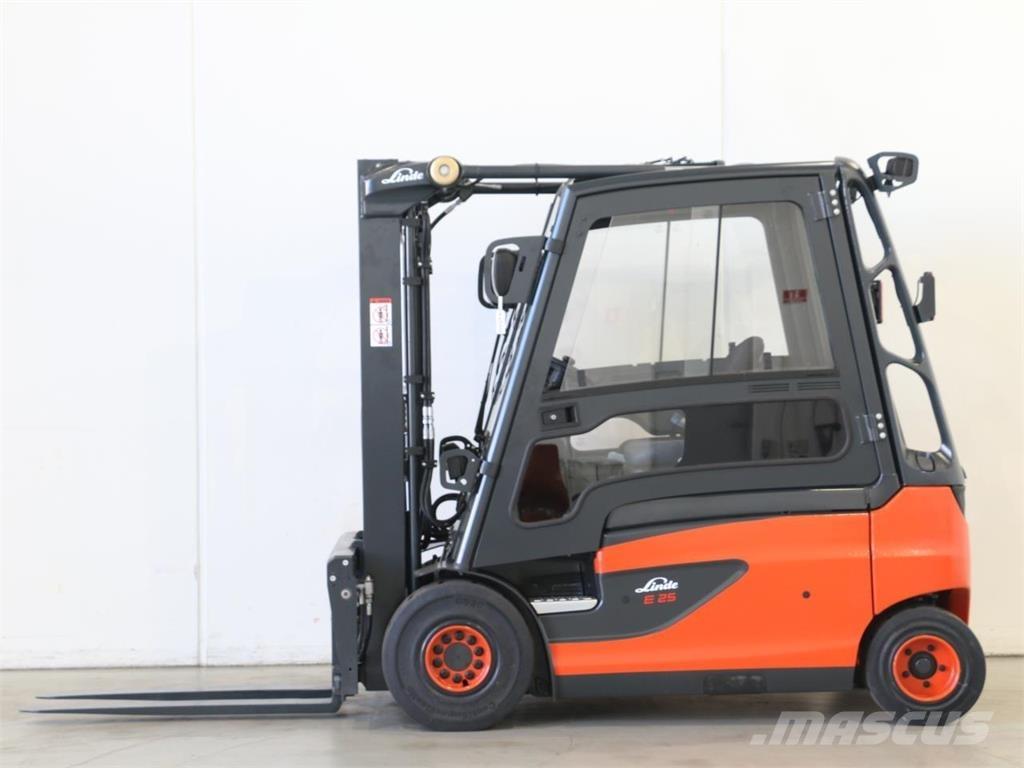 Linde E25L/387 電動堆高機