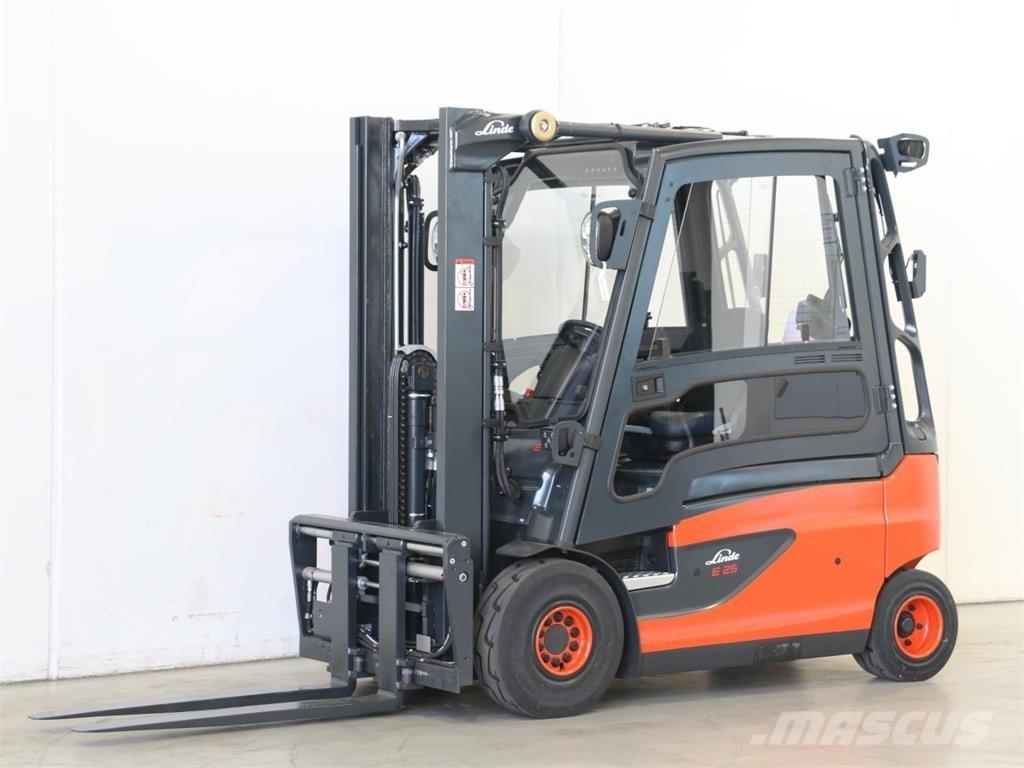 Linde E25L/387 電動堆高機