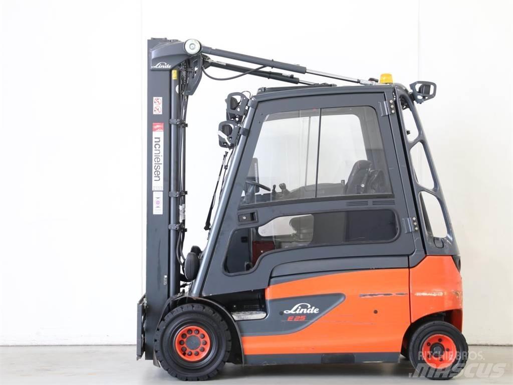 Linde E25L/387 電動堆高機