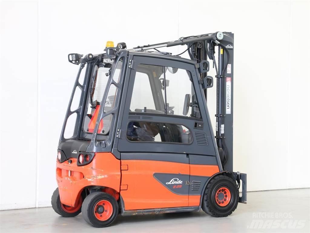 Linde E25L/387 電動堆高機