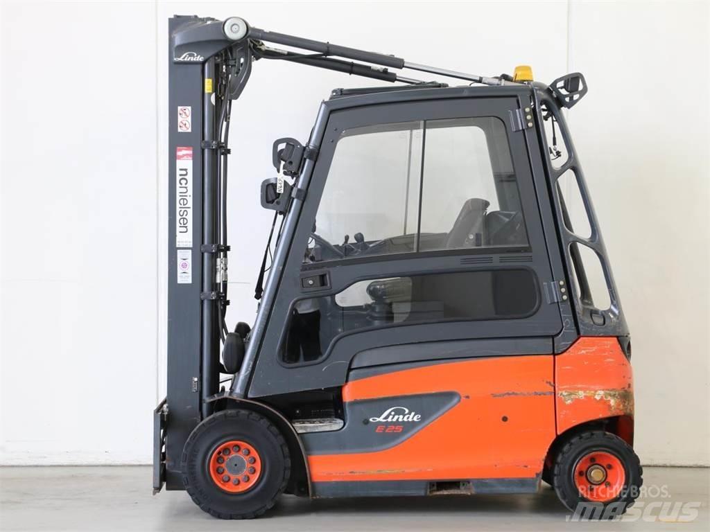 Linde E25L/387 電動堆高機