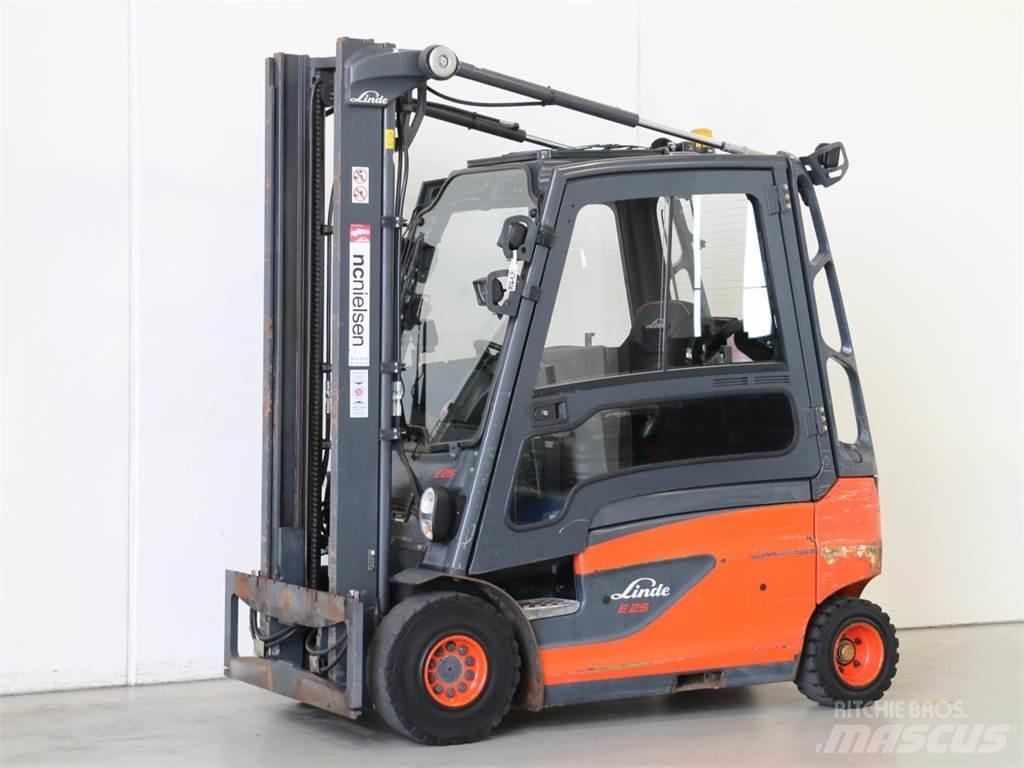 Linde E25L/387 電動堆高機