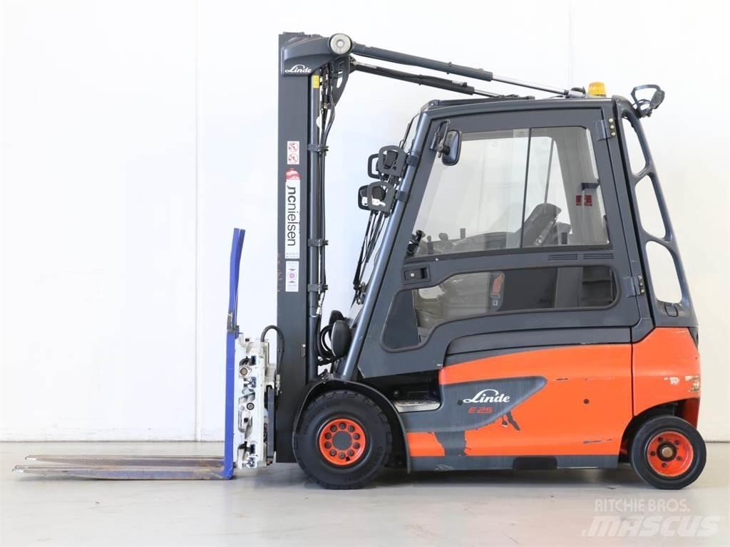 Linde E25L/387 電動堆高機