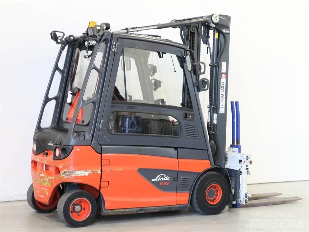 Linde E25L/387 電動堆高機