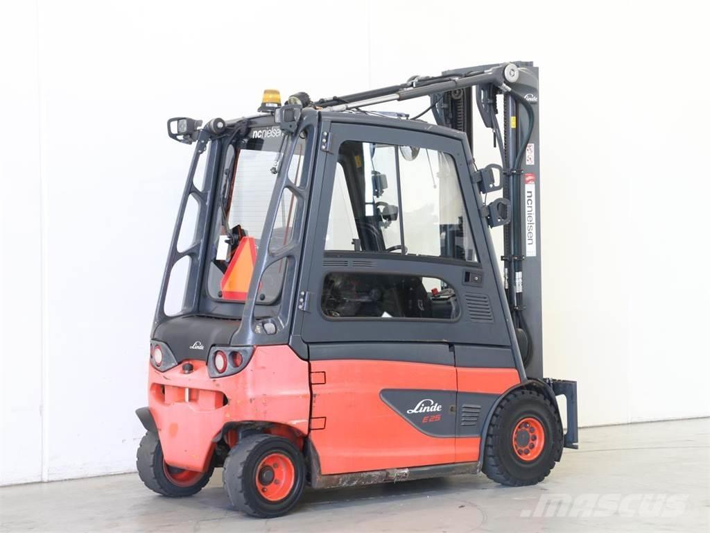 Linde E25L/387 電動堆高機