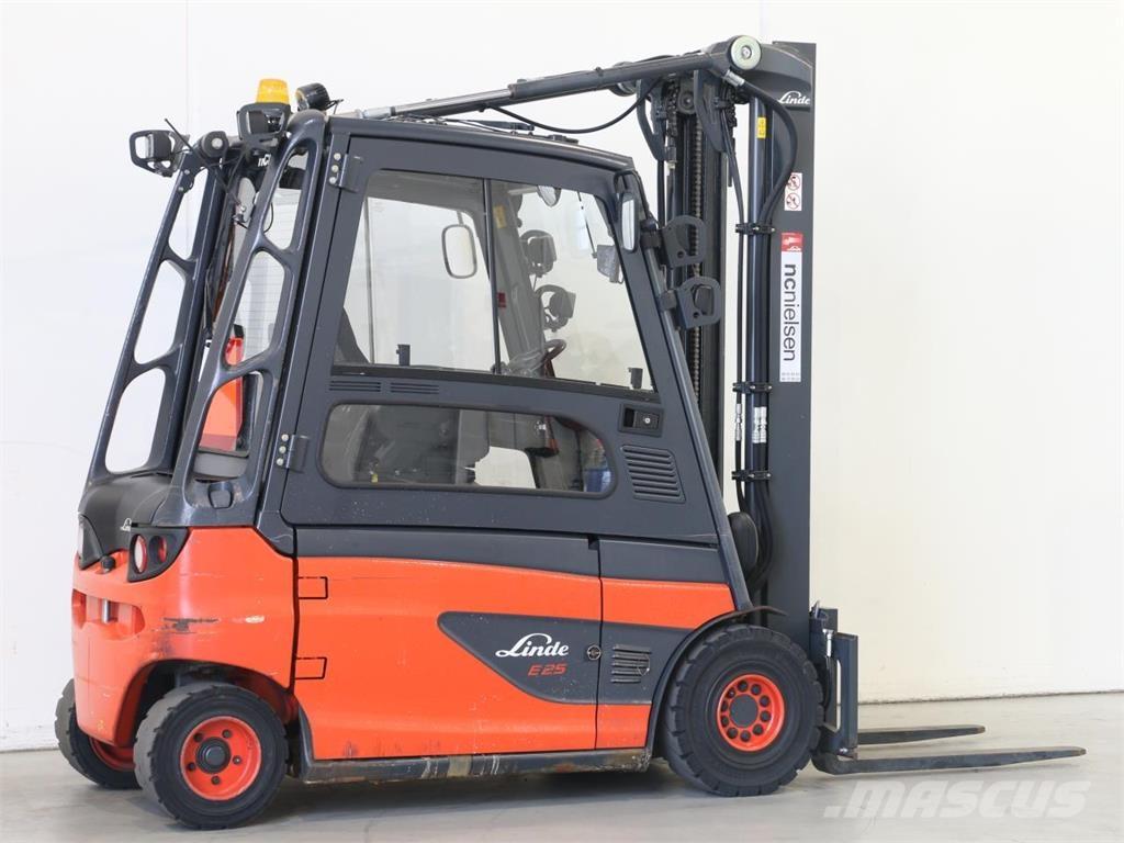 Linde E25L/387 電動堆高機
