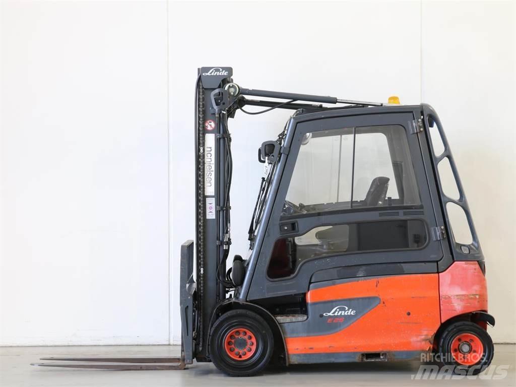 Linde E25L/387 電動堆高機