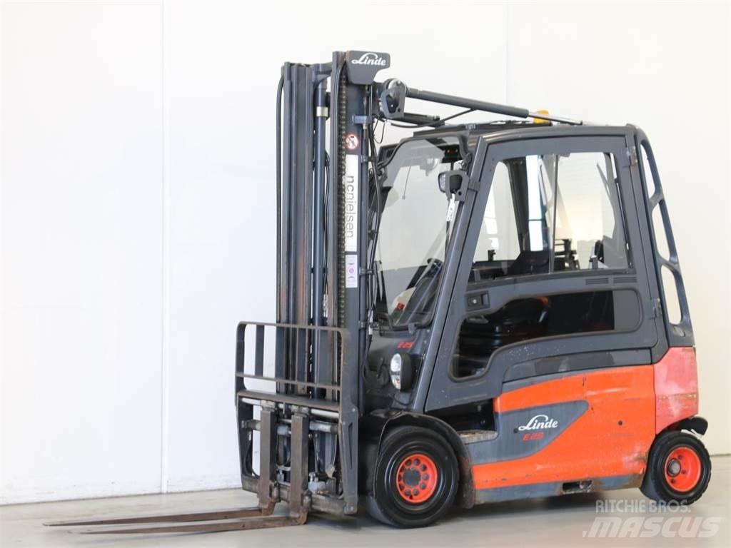 Linde E25L/387 電動堆高機