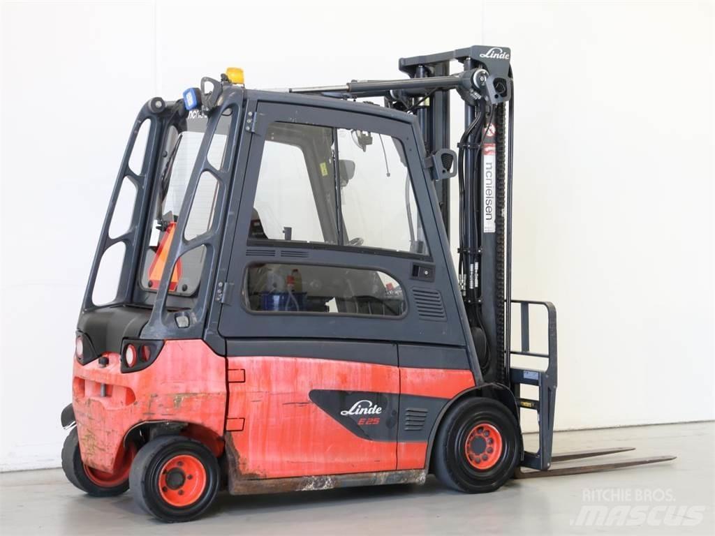 Linde E25L/387 電動堆高機